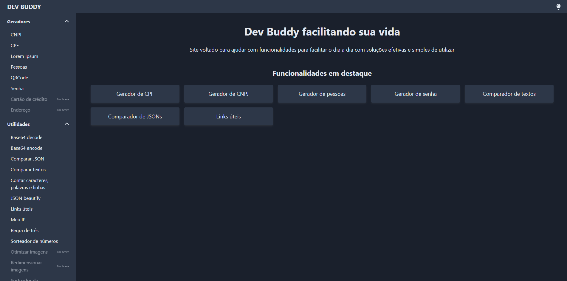 Dev Buddy - Productivity tools for developers